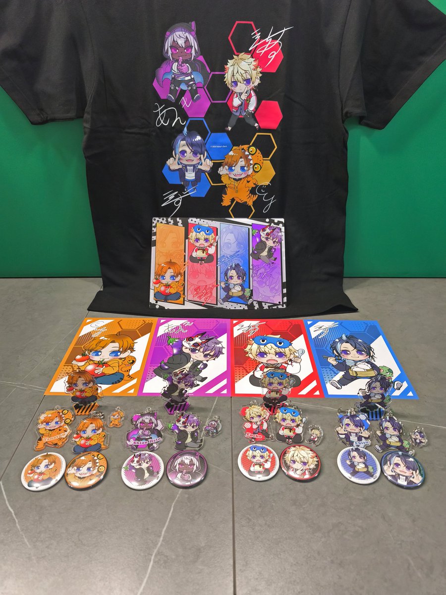 🎉告知🎉】 本日、ウェブポンさんとのコラボグッズが発表されました