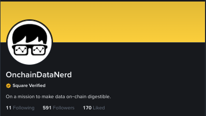OnchainDataNerd's tweet photo. Just got my verified badge on Binance Square ✅

Didn't think I'd care much about a checkmark, but in a space this full of impersonators, having this feels pretty good.

New signal will be posted on https://t.co/jvuv9aLe1S

Next one I'm chasing is the Trading badge — it goes to active traders with a proven PnL track record, so people know whose analysis to actually trust. Working on it 👀

Thanks @heyibinance @cz_binance 🫡