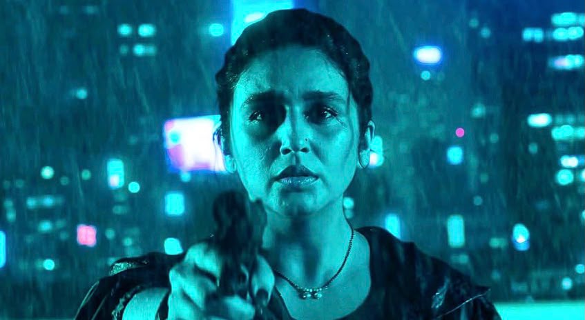 kumar_sneh85's tweet photo. Every expression, every movement, every action sequence felt so precise. Huma Qureshi completely disappears into Baby Karmarkar's world. What a performance! 👏 #BabyDoDieDo https://t.co/qVmbpHGRaC