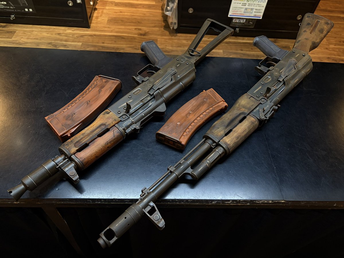 凄まじい歴戦感あふれるウエザリング仕様のAK74電動ガンが新発売入荷