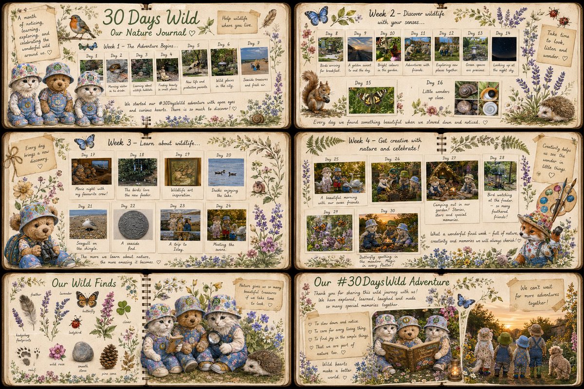 38Octavian's tweet photo. We have received our certificate and look at this beautiful embroidered patch for our 2026 #30DaysWild it was a great month ~ Phoebe, Teddy Henri &amp; Kitty P #Hedgewatch @TeresaLAlley1 @stichof9lives https://t.co/XfFvM5HgBO