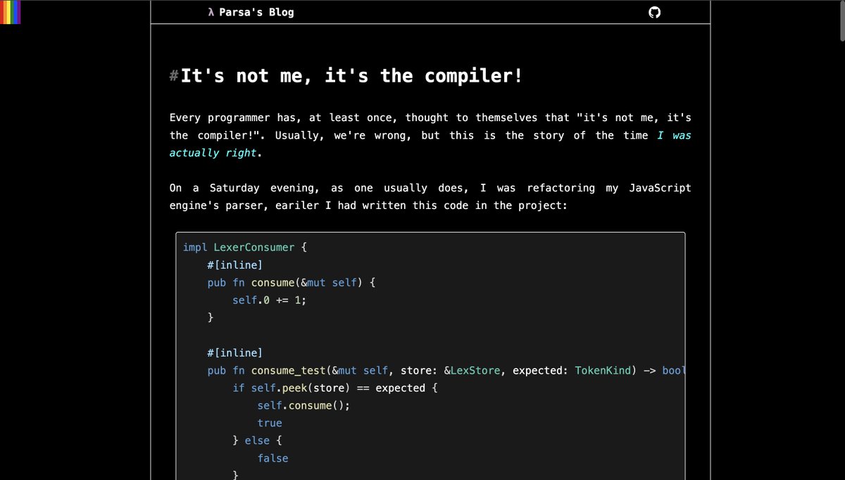 A Rust developer found a real compiler bug . 🦀 Parsa was debugging a ...