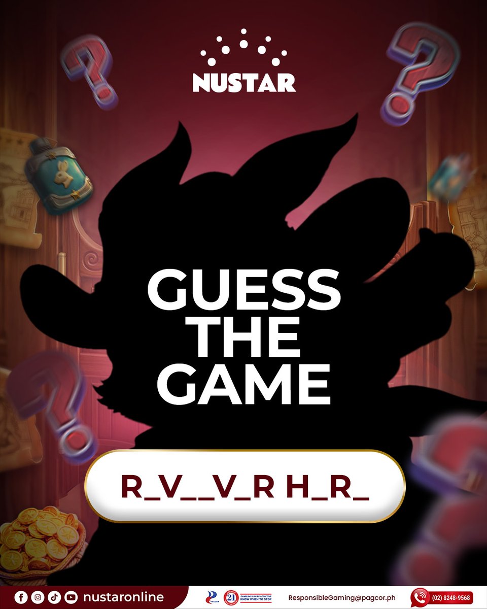 nustaronlineph's tweet photo. Time for another round of Guess the Game! 👀
Take a close look and see if you can figure out which game we're talking about. Drop your best guess, and let's see who gets it right!

#NUSTAROnline #NUSTAROnlinePH #BinibiningPilipinas #BBP2026 https://t.co/nzA56SuYHA