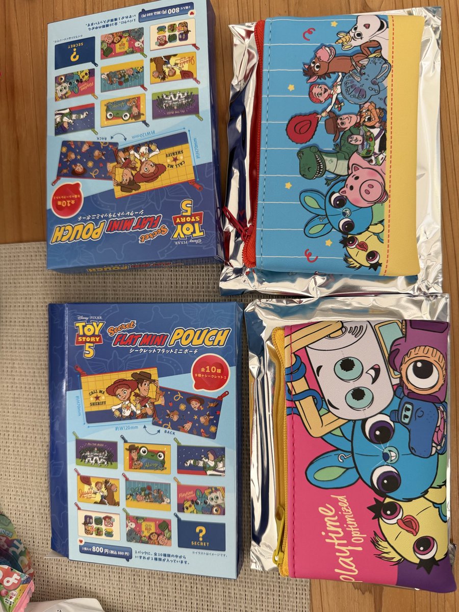 Andysmith060407's tweet photo. トイストーリー　フラットミニポーチ
交換希望

求
赤丸
バス集合と、キャラ集合（ピンク）

譲
青丸
キャラ集合（ブルー）
キャラ集合（ピンク）

Yahoo!フリマアプリの匿名配送で
送料手数料込み168円で交換

or

栄手渡し

お心当たりのある方、よろしくお願いします

https://t.co/MqOZ0cTl6s https://t.co/HmhrCDguRz