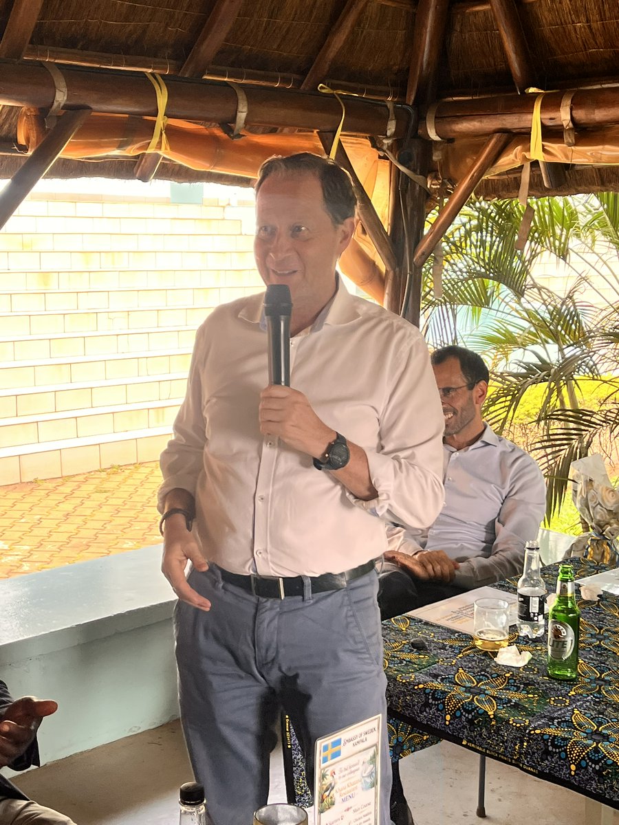 SwedeninUG's tweet photo. As the week ends, we bid farewell to our colleague, Tomas Lundström, as he concludes his assignment at the Embassy of Sweden in Kampala.

Tomas has served as our Counsellor, Health & Social Protection and Humanitarian Focal Point, working closely with government, development partners and civil society to strengthen Sweden's partnership with Uganda, particularly in health, sexual and reproductive health and rights (SRHR).

Thank you, Tomas, for your dedication, friendship and service. We wish you every success in the future.