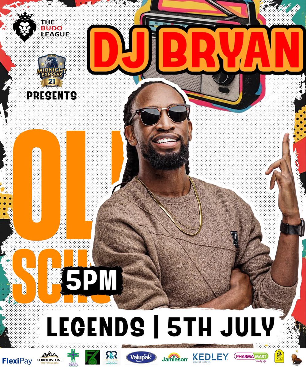 HaroldAtukwatse's tweet photo. Midnight Express is BACK!

Get ready for an unforgettable day of football, music, and vibes.

THEME: OLD SCHOOL VIBES

🎧 Live DJ sets by DJ Sexy Beast (Jonny) &amp; DJ Bryan
🎤 Special performance by Elijah Kitaka, the hitmaker behind “Daily Bundle”! https://t.co/eqr8ajzdvw