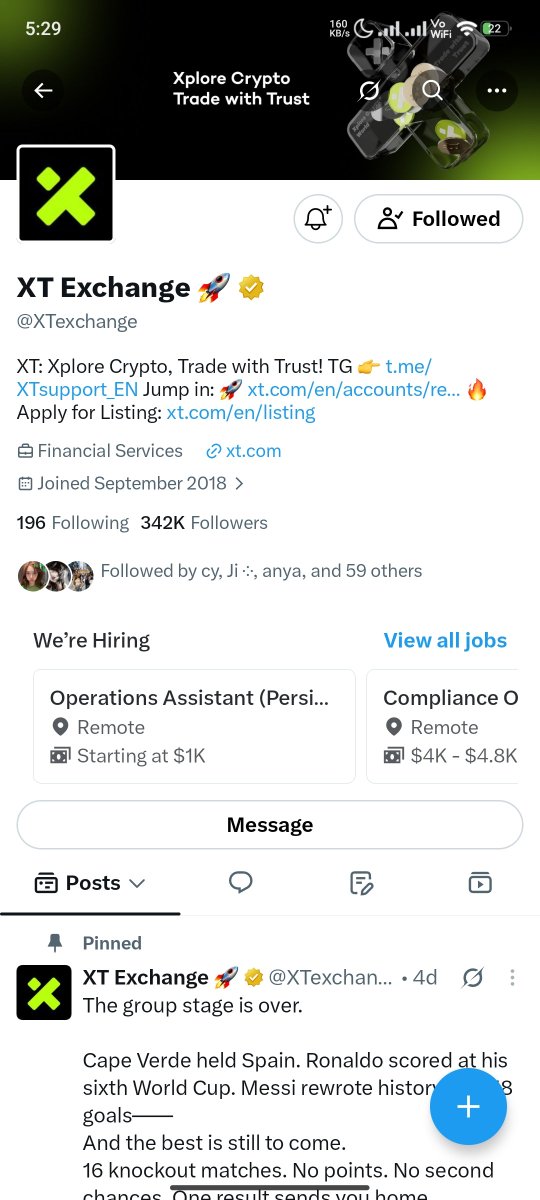 yangattr's tweet photo. @itsgayri @XTexchange @AdxProtocol done https://t.co/WamlCKE22M