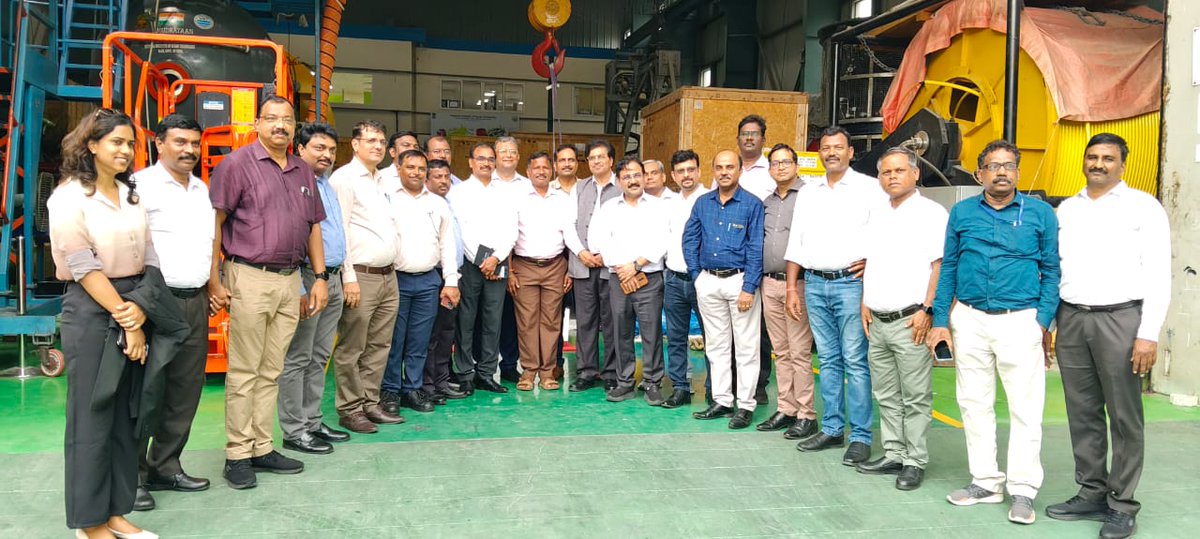 MoesNiot's tweet photo. The National Institute of Ocean Technology (NIOT), India's premier institute for deep-sea mineral exploration, hosted around 25 experts from across the country as part of the Government of India's Advanced Research and Capacity Building Programme. The participants visited NIOT to gain first-hand exposure to India's deep-sea mining technologies, state-of-the-art research facilities, and ongoing initiatives. The programme also covered recent developments in deep-sea mineral exploration and showcased successful deep-sea mining projects from around the world.

Prof. Balaji Ramakrishnan, Director, NIOT, welcomed the participants and emphasized the importance of advancing deep-sea mineral exploration while ensuring the protection and conservation of the marine ecosystem through sustainable and environmentally responsible practices