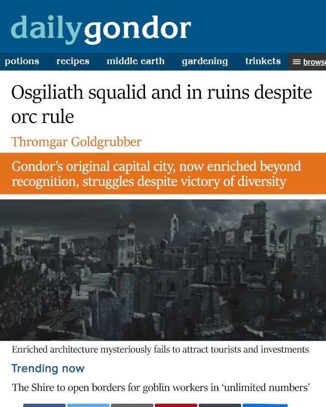 Daily Gondor 📰 tweet media