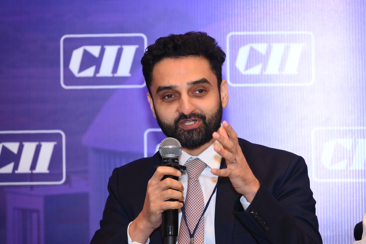 REnergyDynamics's tweet photo. At a time when India’s CBG sector is moving from policy intent to investable scale, Mr. Varun Karad, Co-Founder &amp; CEO, REnergy Dynamics, joined industry leaders at the Conference on Compressed Biogas, themed “Powering India’s Energy Security Through Compressed Biogas”.
@CIIEnergy https://t.co/xm3QnVPgYW