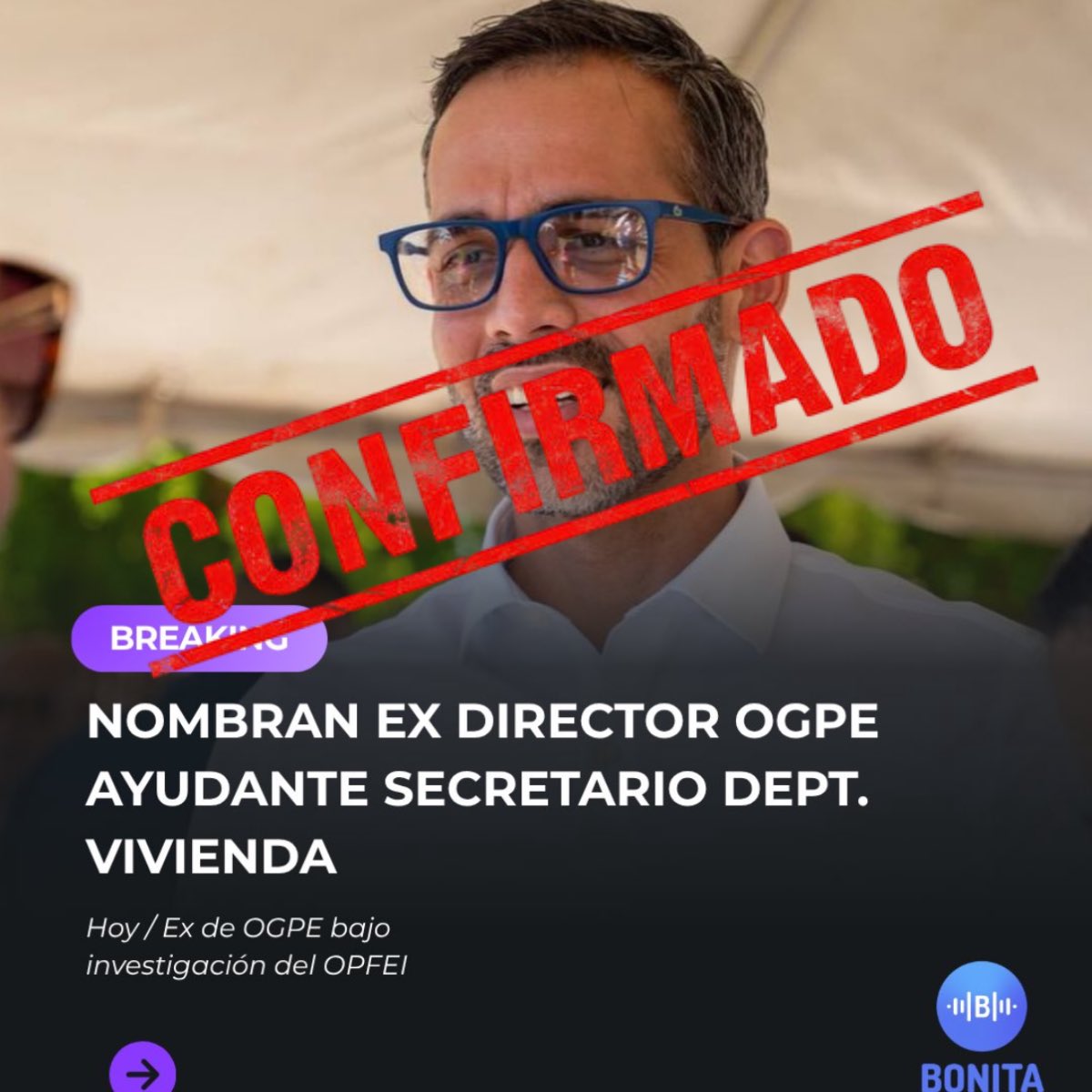 Bonita_Radio's tweet photo. El @DeptVivienda confirmó en la tarde de ayer que el ex secretario de @OGPEPR Norberto Almodóvar fue colocado en esa agencia tal y cómo lo adelantó en exclusiva este medio. 

El contratista y portavoz de la campaña de la Gobernadora, Jenniffer González en medios tradicionales y ex secretario del Departamento de Estado de la administración de Wanda Vázquez Garced, Raúl Márquez  Lebrón, dijo ayer que Almodóvar “no está inhabilitado para ser servidor público”.

Almodóvar y su ayudante especial, Charlene Newman son investigados por dos fiscales de la Oficina del Fiscal Especial Independiente por intervención indebida en el proceso de adjudicación de un contrato pagadero con fondos federales. 

En su confirmación de que el también Abogado está “destacado” en Vivienda, la agencia alega que el funcionario no tendrá a su cargo el manejo de fondos federales. 

Vivienda hace silencio de que Almodóvar será ayudante del sub secretario, Carlos Olmedo, quien técnicamente dirige la oficina que administra los $10mil millones en fondos federales de la recuperación. 
#gobierno #pnp #puertorico