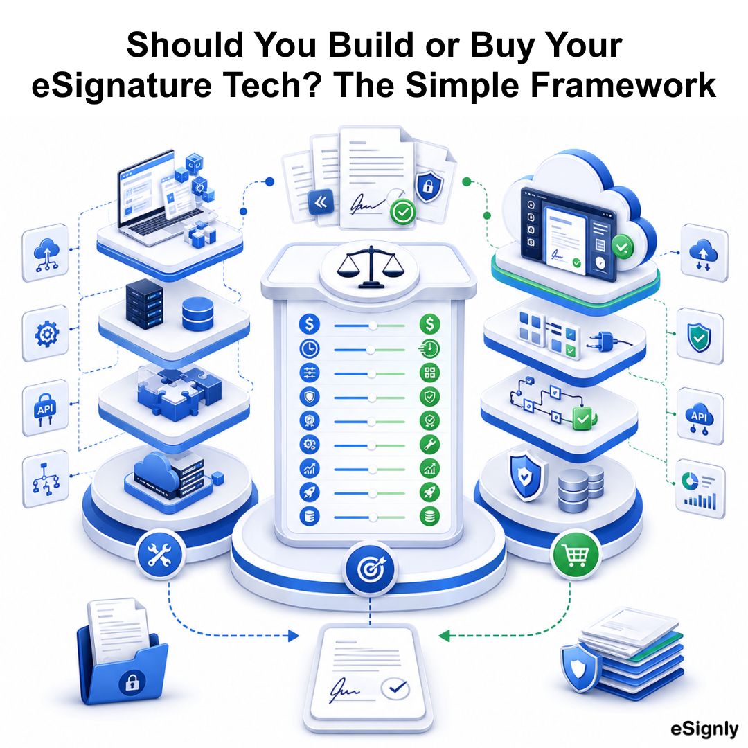esignly's tweet photo. Smarter eSignature decisions lead to better business outcomes.
Learn when to build, buy, or integrate an eSignature solution.
Learn more: https://t.co/kDIuJ9S7Cq
#DigitalSigning #TechnologyStrategy #eSignly #BusinessSuccess #APIIntegration https://t.co/HhMktbx2vg