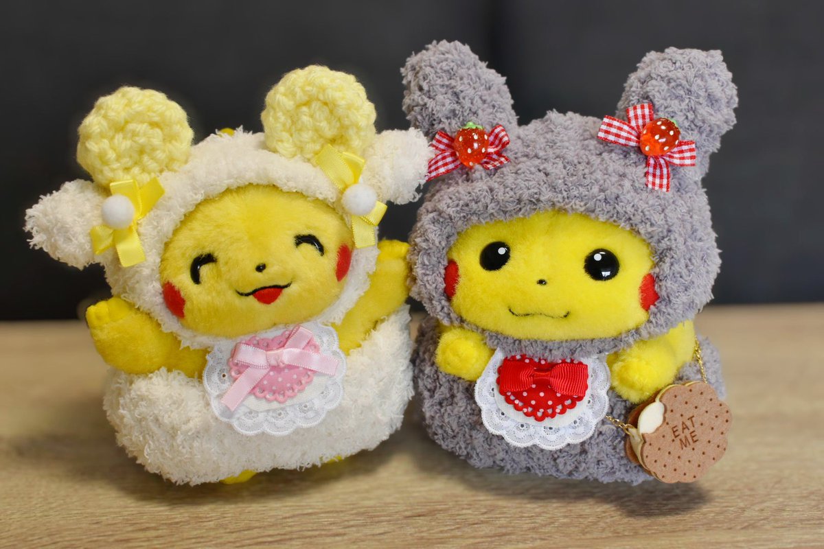 pika_ak_025's tweet photo. もふもふ羊さんと��もふもふ兎さん♡︎ʾʾ https://t.co/IUECtMtC9z