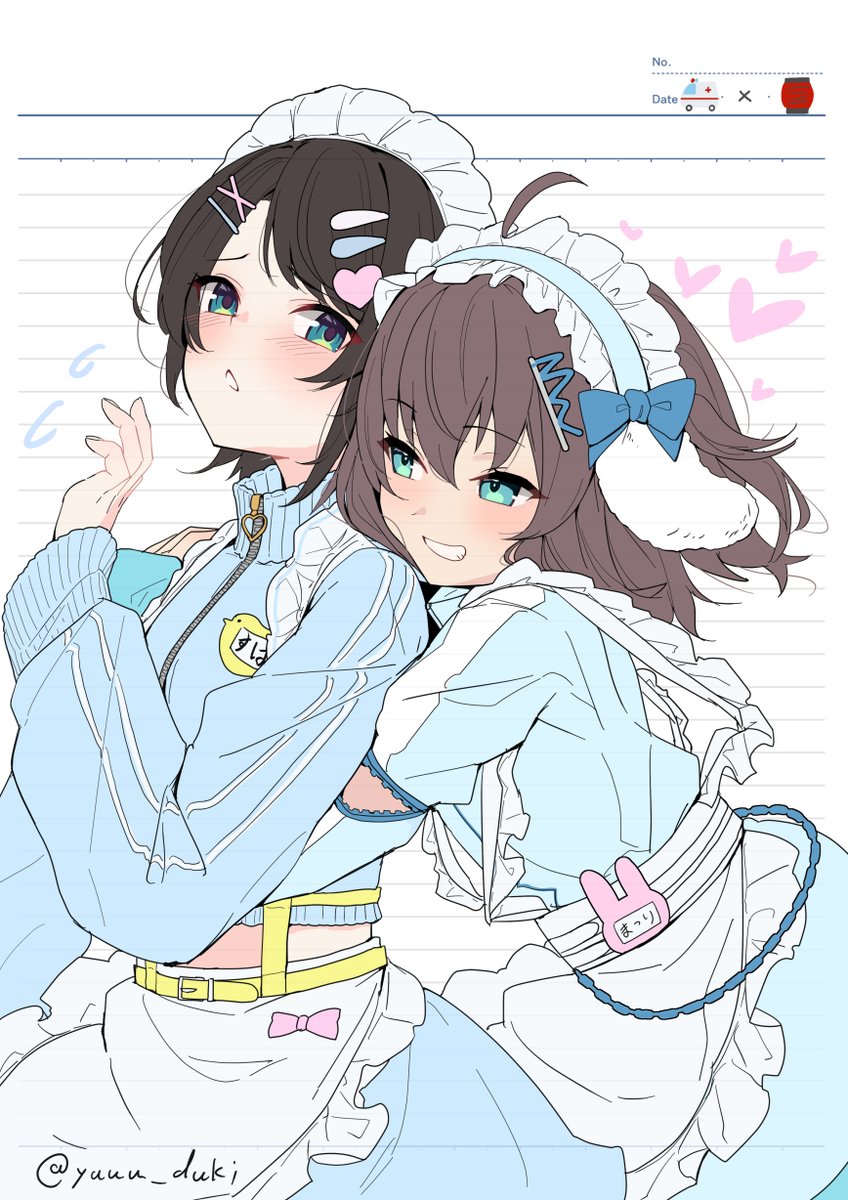 yuuu_duki's tweet photo. かわいいxかわいい＝かわいいぃぃぃいいいい
#プロテインザスバル　#祭絵 https://t.co/Eptp6jAZHg