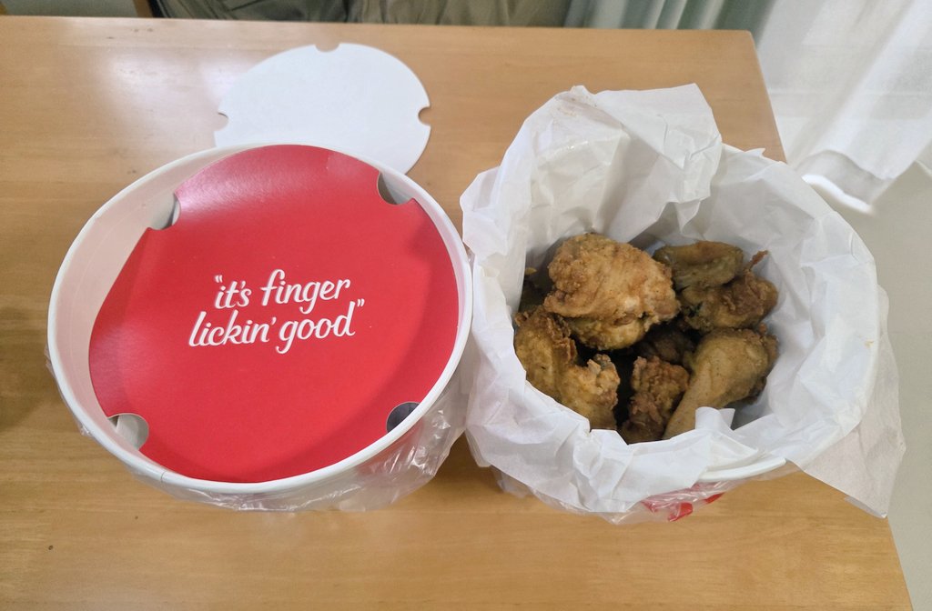 おりじなるちきんページ 今日の晩ごはん🍚 20260703 ケンタッキーのオリジナルチキン🍗 明日が