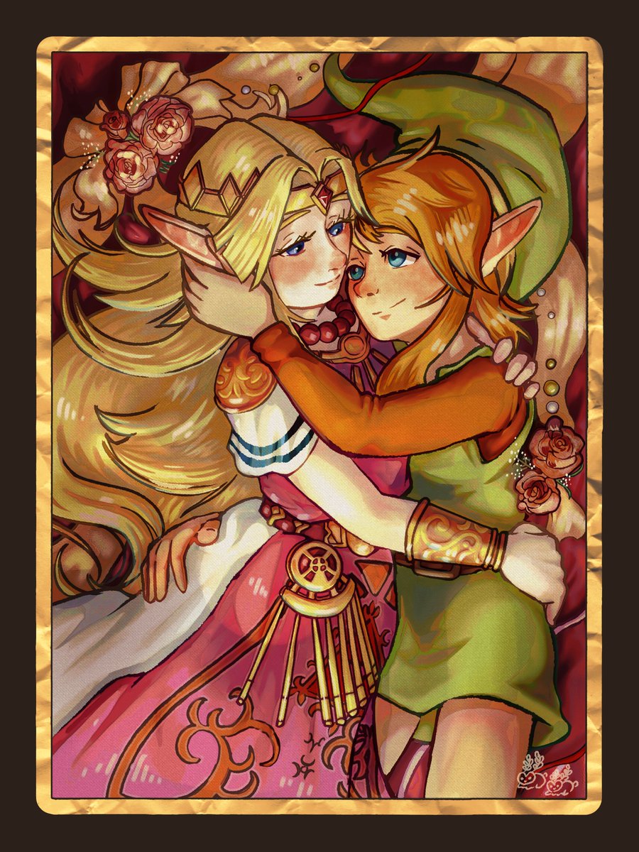 blupee_blupee's tweet photo. lttp zelink......... this was so fun to paint https://t.co/nqlTp0ywSm