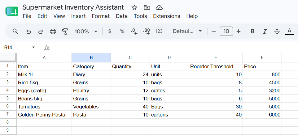 ieezychi's tweet photo. My biggest win in tech so far?
I built a Telegram AI agent that manages inventory through plain English conversations. You type "add 50 bags of feed," it understands, updates the records, and responds. https://t.co/y0OXTVBi0P