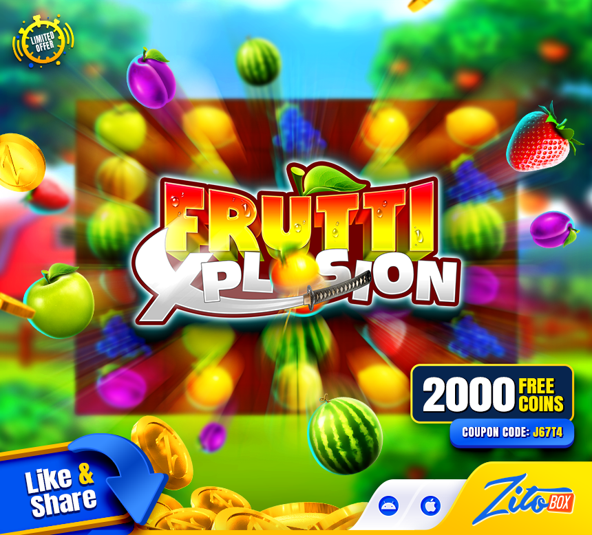 Zitobox's tweet photo. New Game Just Released! ๐ FRUTTI XPLOSION ๐
Claim your 2,000 FREE COINS. Play Here >> https://t.co/pxqWtprh6p << Enjoy!
#Zitobox #onlinecasino #latestbonuscodes #slots #jackpot #freeslots #playslots https://t.co/EAws5vHPo3