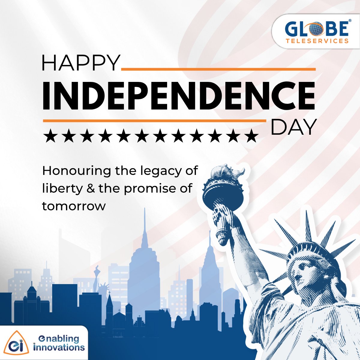 GTeleservices's tweet photo. Today, we celebrate the spirit of freedom, resilience, and innovation that continues to inspire the world. As we connect people across borders, we're proud to help build a more connected future.
Happy 4th of July!
#FourthOfJuly #IndependenceDay #USA #FreedomAndUnity https://t.co/92FjOPy4vb