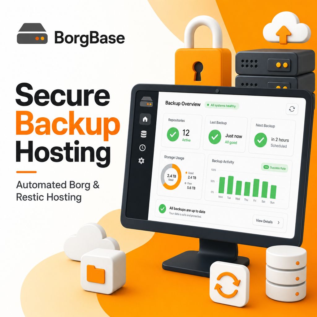 BorgBase tweet media