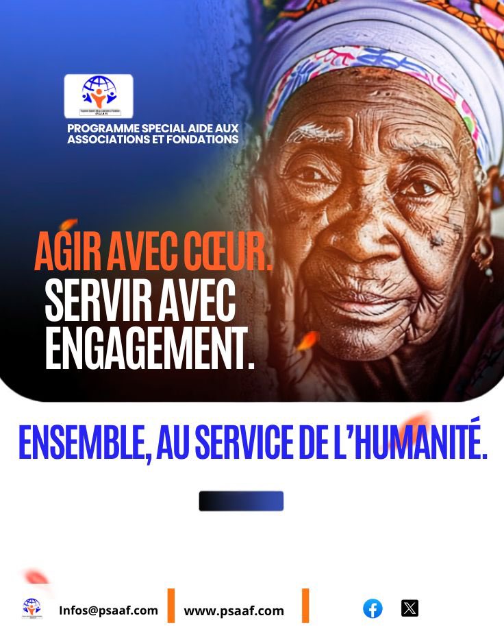psaafml's tweet photo. Ensemble, transformons la solidarité en actions concrètes.
#PSAAF #Humanitaire #Solidarité #Engagement #Impact https://t.co/KsVHJNM36V