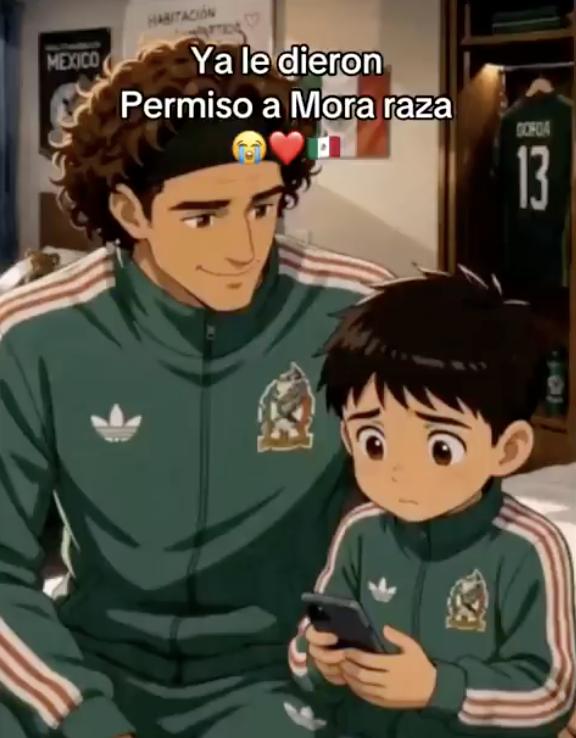 lopezdoriga's tweet photo. Memo Ochoa cuidando a Morita.

El veterano portero de la Selección ha tomado un rol protector sobre el joven de 17 años. El seis veces mundialista compartió esta publicación de Gilberto que ya es viral. La IA también ha registrado la fraternal relación. 

🎥Redes Sociales

Más en https://t.co/xWxnQ3nYtN