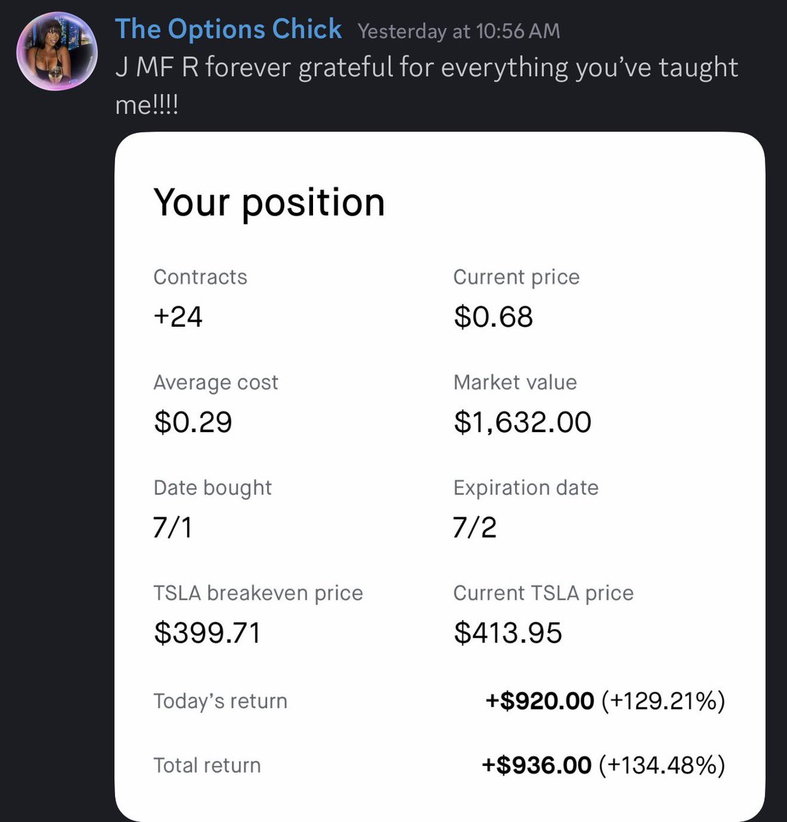 JRGREATNESS TRADES tweet media
