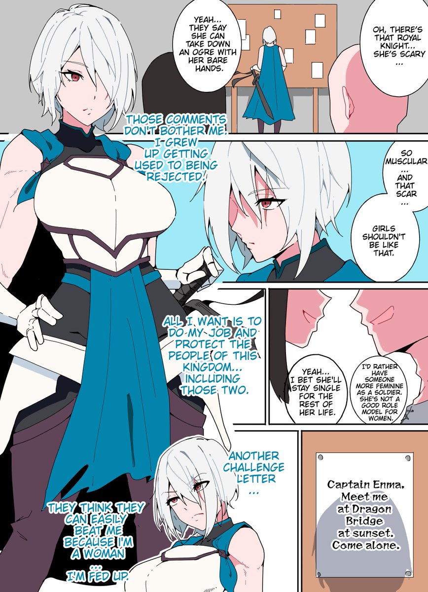KuraidD's tweet photo. The strongest warrior wants to be treated like a girl 

(Support it to make it a regular series) https://t.co/YYuLJbCx9c