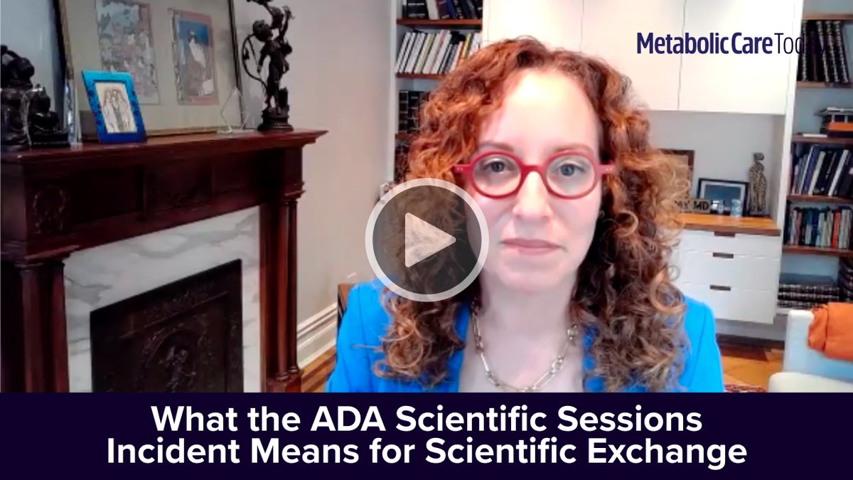 MetabolicCare's tweet photo. What happens when conference enforcement becomes the story instead of the science?
@drmelaniejay discusses the recent ADA Scientific Sessions controversy, scientific dialogue, policy engagement, and lessons for future meetings.
Watch: https://t.co/c6YxYWS440 @MWeintraubMD https://t.co/XMw1RKB8G6