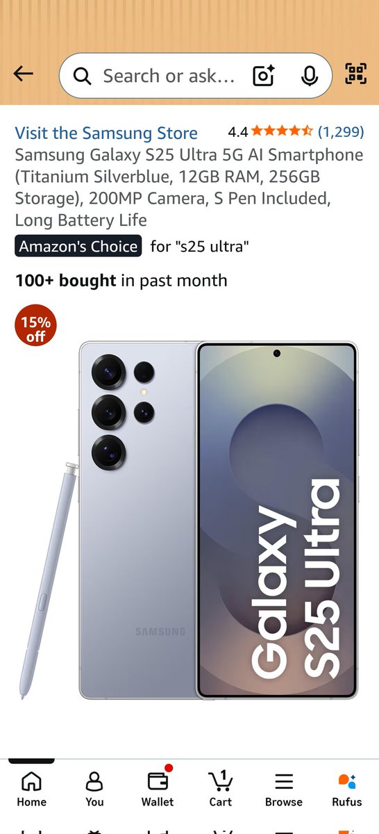 d_prateek3's tweet photo. @stufflistings The deal price is 84,999/-
#AmazonPrimeDaySale #GalaxyS25UltraDay5 https://t.co/vdfbDS3axw