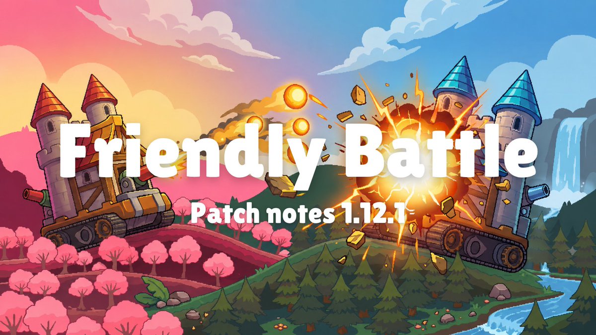 castlebusters's tweet photo. Friendly Battle is live. 🏰 

You asked, we listened. Challenge your friends to a 1v1 directly from your Friends list. 

Real-time match, head-to-head record tracked, zero trophies on the line.  Pure competition. No excuses.  

#CastleBusters https://t.co/sWfrCsH4jV