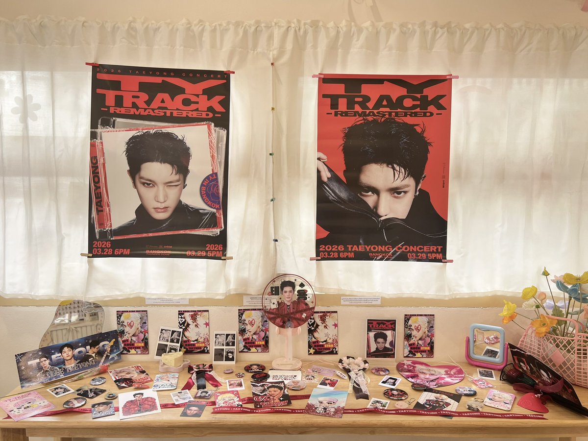 TaeyongTYONG's tweet photo. 💫2026 Taeyong Birthday Cafe 🌹🎸✨

˖ ࣪⊹ ִֶָ ♡⊹ ˑ #MyRockstarTY 🎧⚡️✨

🩷 Day : 4-5 July 2026

Time : 10:00 a.m. - 17:30 p.m.

Everyone can walk-in to join our cafe project

📌Location : @baanrukromcafe 
🚇 MRT Taopoon Exit 2

#TAEYONG #태용 #テヨン #เเทยง
#HAPPYTAEYONGDAY https://t.co/e0sJ7g5ayP