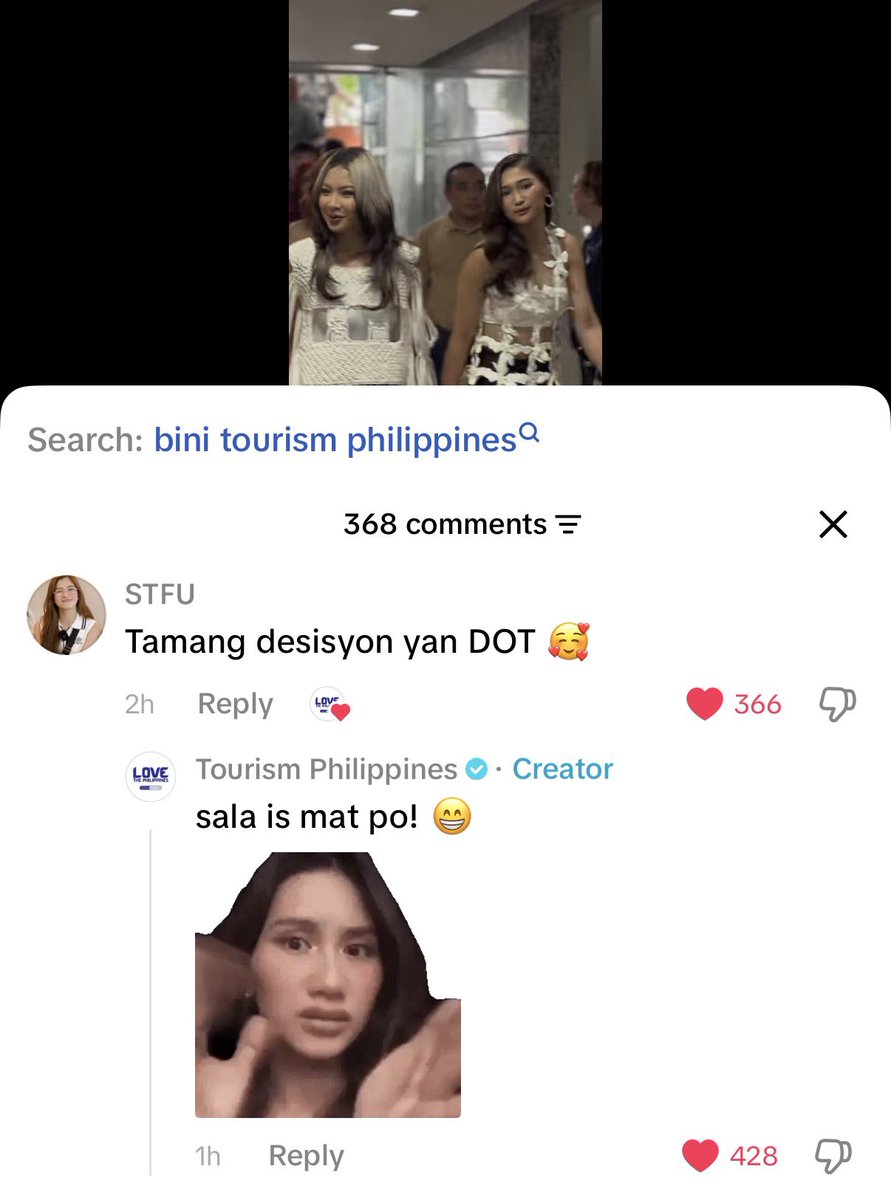 Jho_amity's tweet photo. Pls kuhang-kuha yung humor ng blooms at BINI 😂 pls keep being funny and relatable @TourismPHL hehehehe 

BINI TOURISM AMBASSADOR

#BINIForPhilippineTourism
#BINILoveThePhilippines https://t.co/idv9DPW109