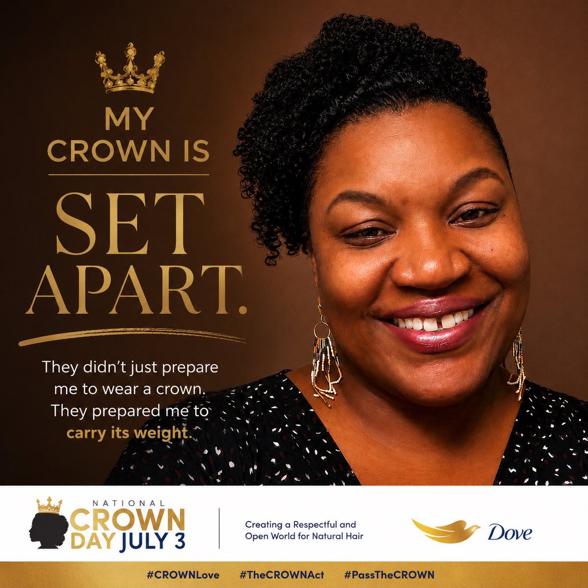 goldbynature85's tweet photo. I stand with the CROWN Act. Join me by signing the petition:
https://t.co/jkghjorV1M
#MyCROWNIs #SetApart #CROWNLove #TheCROWNAct #PassTheCROWN #JJOA #JJOACrown https://t.co/95VTUY8taN