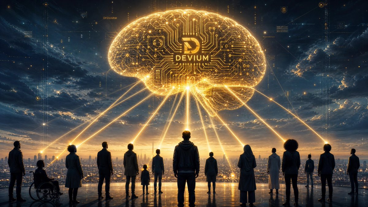 Deviumvip's tweet photo. Our mission: To democratize AI wealth by ensuring every piece of data contribution is rewarded. https://t.co/kAWYEkITPV