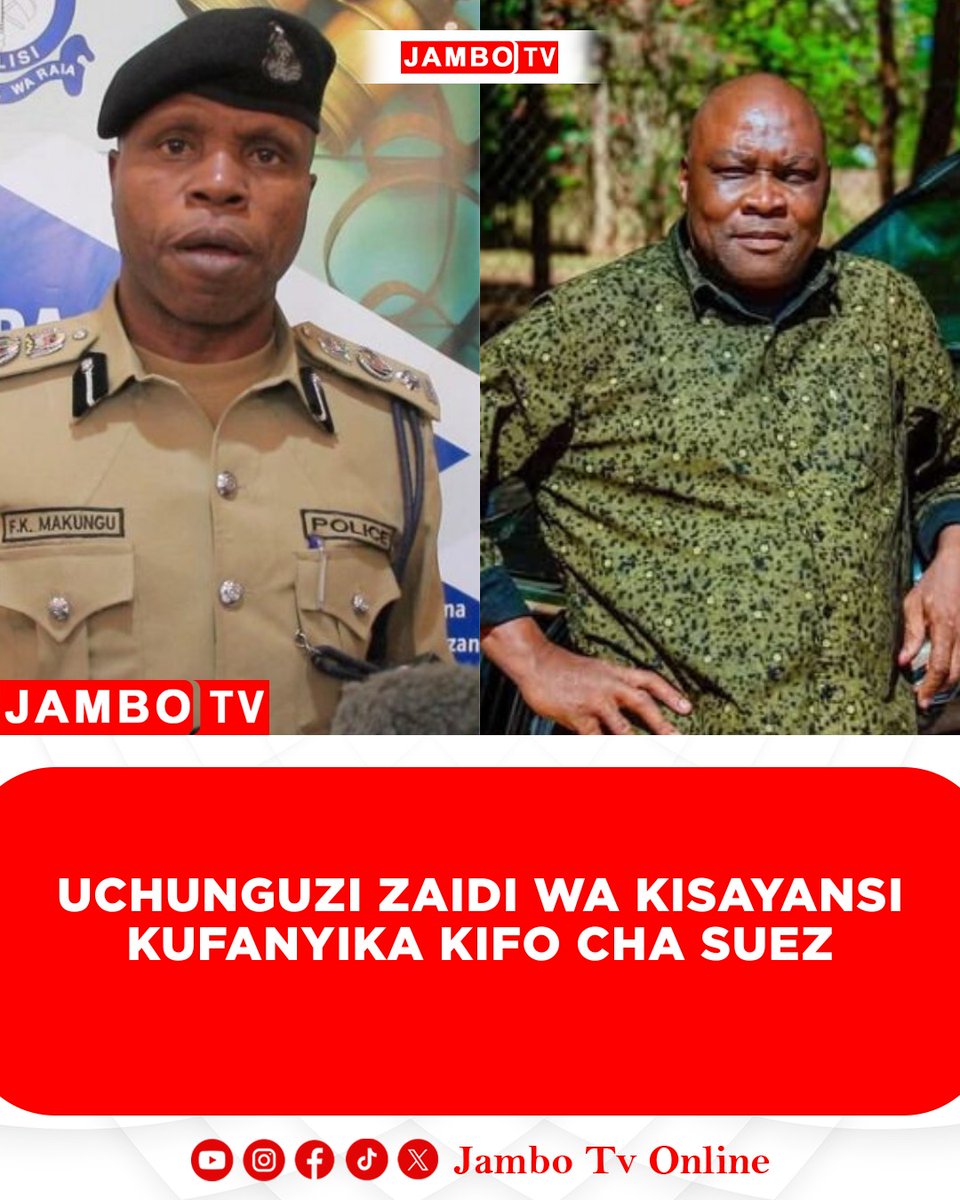 Jambotv_'s tweet photo. Mwili wa marehemu Suez Dani Maradufu, aliyekuwa dereva wa Makamu Mwenyekiti wa Chama cha Demokrasia na Maendeleo @ChademaTZ2 Bara, John Heche @HecheJohn umefanyiwa uchunguzi wa kisayansi na madaktari bingwa kutoka Hospitali ya Bugando, Geita, Dodoma na Afisa Mwandamizi kutoka Maabara ya Mkemia Mkuu wa Serikali mbele ya viongozi wa CHADEMA na ndugu wa Marehemu.

Kwa mujibu wa taarifa ya Kamanda wa Polisi Mkoa wa Kigoma, ACP Philemon Makungu iliyotolewa leo Ijumaa Julai 03, 2026, hatua hiyo ni mwendelezo wa uchunguzi wa kifo tata cha dereva huyo kilichotokea Julai 1, 2026, katika nyumba ya kulala wageni ya Ntahamba mkoani Kigoma. 

ACP Makungu ameeleza kuwa mwili wa marehemu umefanyiwa uchunguzi wa kisayansi (postmortem) katika Hospitali ya Rufaa ya Mkoa wa Kigoma, na sampuli mbalimbali zimeshachukuliwa ili kubaini chanzo halisi cha kifo chake.

“Baada ya uchunguzi huo wa wataalamu hao wakishirikiana na Jeshi la Polisi, sampuli zimechukuliwa kwa ajili ya uchunguzi zaidi wa kisayansi ili kuthibitisha chanzo halisi cha kifo”, imeeleza taarifa hiyo.

Hatua hii ya Jeshi la Polisi imekuja saa chache baada ya viongozi wakuu wa CHADEMA, wakiongozwa na Makamu Mwenyekiti Bara, John Heche, na Naibu Katibu Mkuu Bara, Amani Golugwa kuonekana nje ya hospitali hiyo wakisubiri matokeo ya uchunguzi wa mwili (postmortem) wa Suez ili kufahamu chanzo cha kifo chake. Awali, CHADEMA ilitoa wito wa kuharakishwa kwa kufanyika kwa uchunguzi huo ili kuruhusu taratibu za mazishi kufanyika mapema. 

Kwa mujibu wa taarifa ya awali ya Jeshi la Polisi Mkoa wa Kigoma, mwili wa marehemu ulipatikana Julai 1, 2026 katika nyumba ya kulala wageni inayojulikana kwa jina la Ntahamba, ambapo walibaini kuwepo kwa dawa za binadamu aina ya vidonge ndani ya chumba hicho, huku uchunguzi zaidi ukiendelea kubaini chanzo cha kifo hicho.