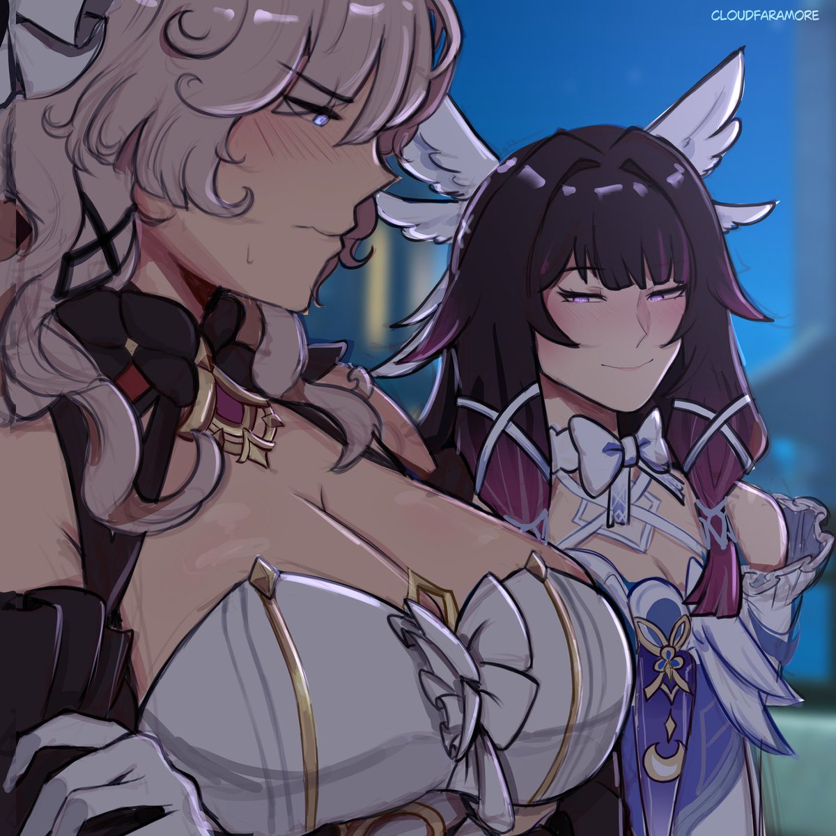 Cloud_Faramore's tweet photo. Columbina likes her new clothes, it shows her big... heart

#SandBina https://t.co/VS6vszIbNk