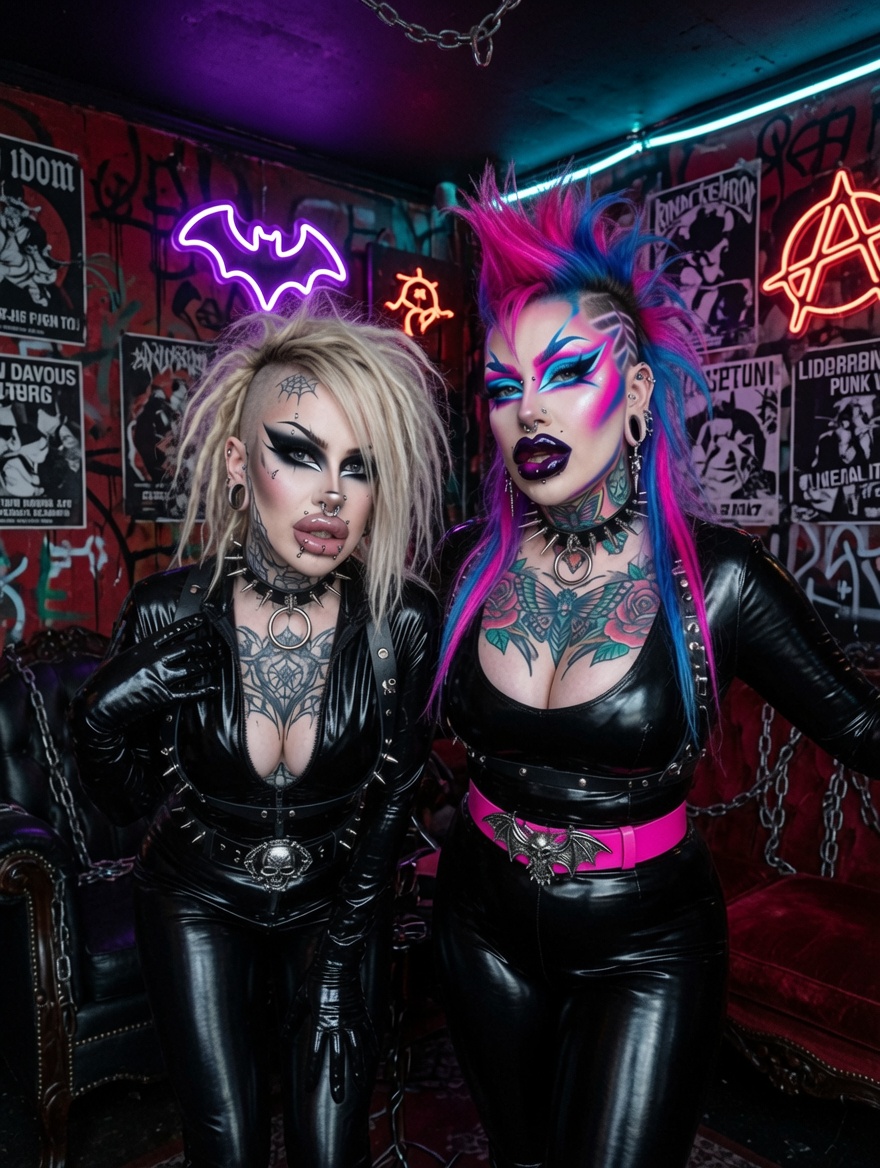 evg2557565496's tweet photo. Alternative Girls in black latex suits #latex #shiny #alternative #tattoo https://t.co/xIVtNECzJC