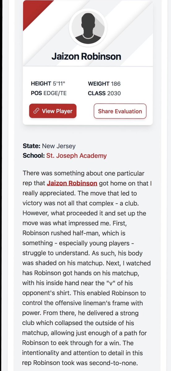Jaizon robinson tweet media
