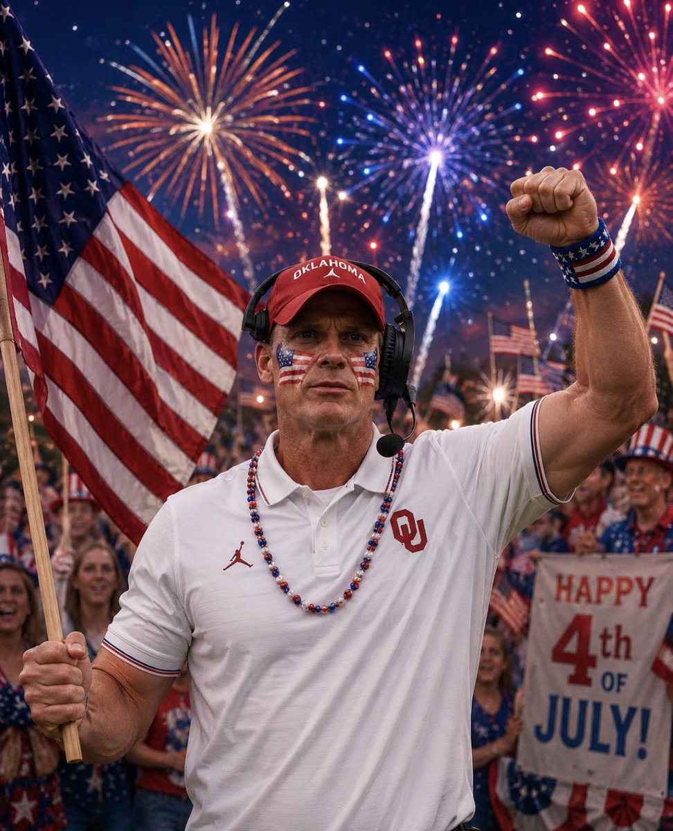 woerzyfbaby's tweet photo. 250 years of American Freedom…

131 seasons of Oklahoma being the greatest football program of all time…

#HomeofthreBrave  #BoomerSooner https://t.co/hAtvBR0jbT