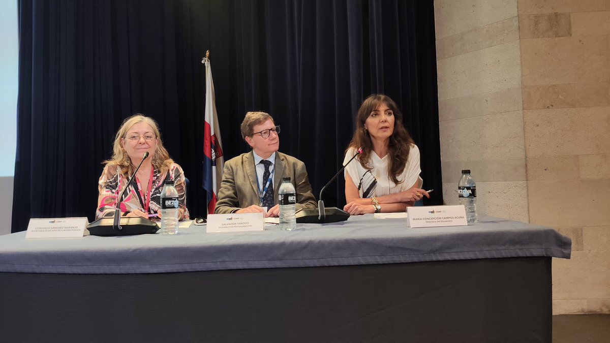 ConsejoTBG's tweet photo. @mccamposacunha, presidenta del @ConsejoTBG, ha recordado que ante la desinformación, la transparencia institucional es más importante que nunca y que el CTBG está para ayudar a cumplir a las instituciones https://t.co/e3zXVNoBYJ