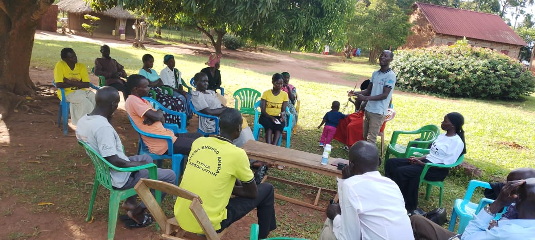 FlepUganda's tweet photo. We conducted Life Skills training with Babiri Bandu Gondohera SHG in Buyinja Sub-county, #Namayingo District, equipping members with practical skills to strengthen decision-making, teamwork, and personal development for sustainable livelihoods. #SAYE https://t.co/gelAjLJHwn