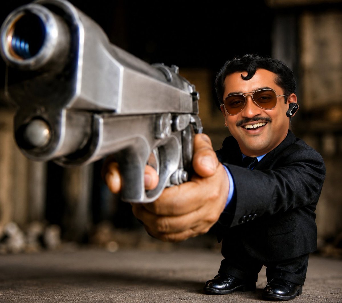 Bharanivk18_'s tweet photo. What if suriya acted in thuppakki 😭 https://t.co/jGkLpr7DjR