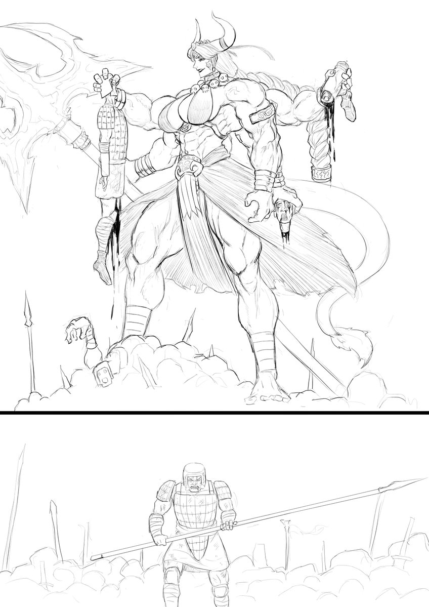 zohanmohan's tweet photo. Eyeball stops spear #OC https://t.co/EHGHIMXZtY