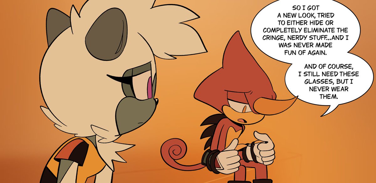 FernsStories's tweet photo. Espio’s New Look - a Cloudy with a Chance of Meatballs reference.

My first thoughts lololol

2 parts - this is part 1 of 2

#Espio #Tangle #Sonic https://t.co/kCCpONqJvg