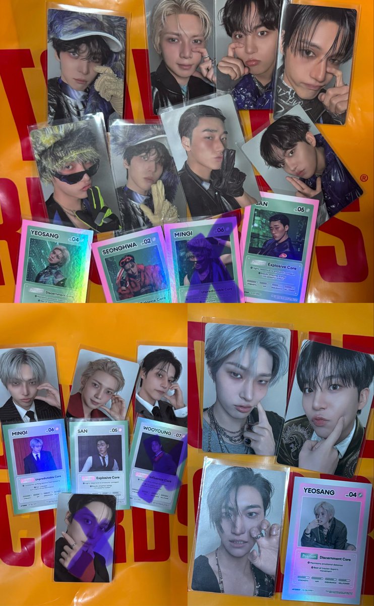 answer1107's tweet photo. ATEEZ GOLDEN HOUR part.5 トレカ 交換

譲  画像1 ソンファ ユノ ヨサン サン ミンギ ウヨン ジョンホ

求 画像2消してないもの ソンファ ユノ サン ミンギ

#ATEEZ交換
#ATEEZトレカ交換 https://t.co/zK10SpZEH3