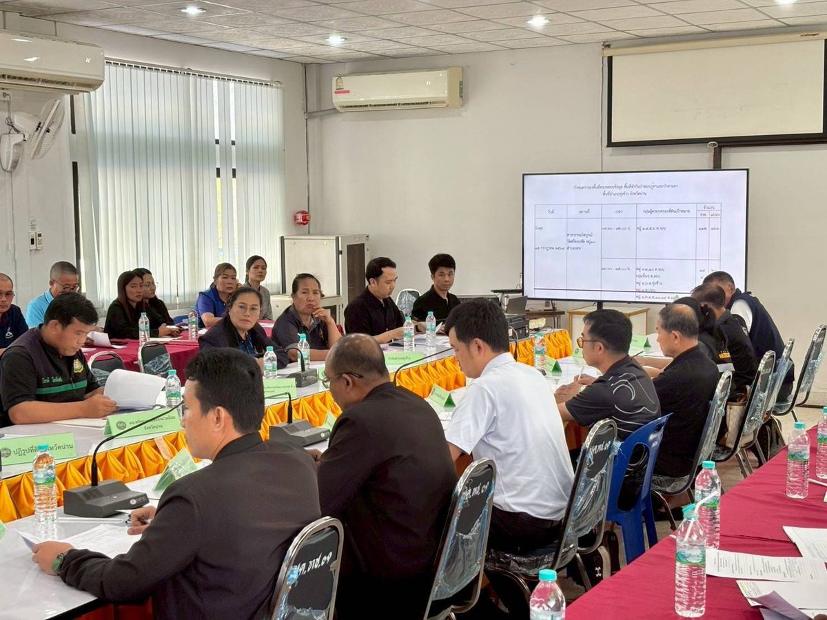 ISOC_NAN's tweet photo. ❇️กอ.รมน.จังหวัด น.น. ร่วมประชุมคณะทำงานตรวจสอบข้อมูลที่ดินสนับสนุนการดำเนินงานของคณะอนุกรรมการนโยบายที่ดินจังหวัดน่าน❇️

#กองอำนวยการรักษาความมั่นคงภายในจังหวัดน่าน
#ISOCNAN https://t.co/5PEVVTKgNi