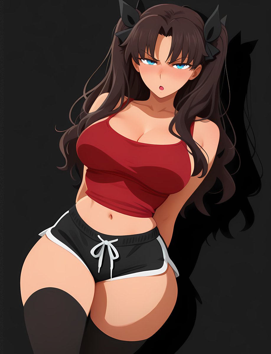 DarkzArtsSFW's tweet photo. Rin Tohsaka sfw https://t.co/RhHiojfS9U