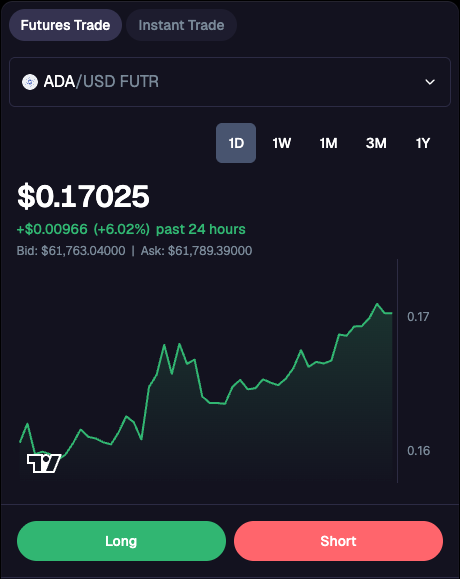 OneTradingEU's tweet photo. The One Trading Exchange gives you the full toolkit.

Futures Trade gives you the essentials: 
⚫️Long or Short
⚫️Up to 10x Leverage
⚫️Take Profit and Stop Loss.

$BTC. $ETH. $ADA. $SOL. $XRP. $SPCX and more — all available 24/7. All regulated.

Which market are you watching this weekend? 👇

Leveraged trading involves significant risk and is not suitable for all investors. You could lose all capital invested. Please read the Key Information Document before trading.