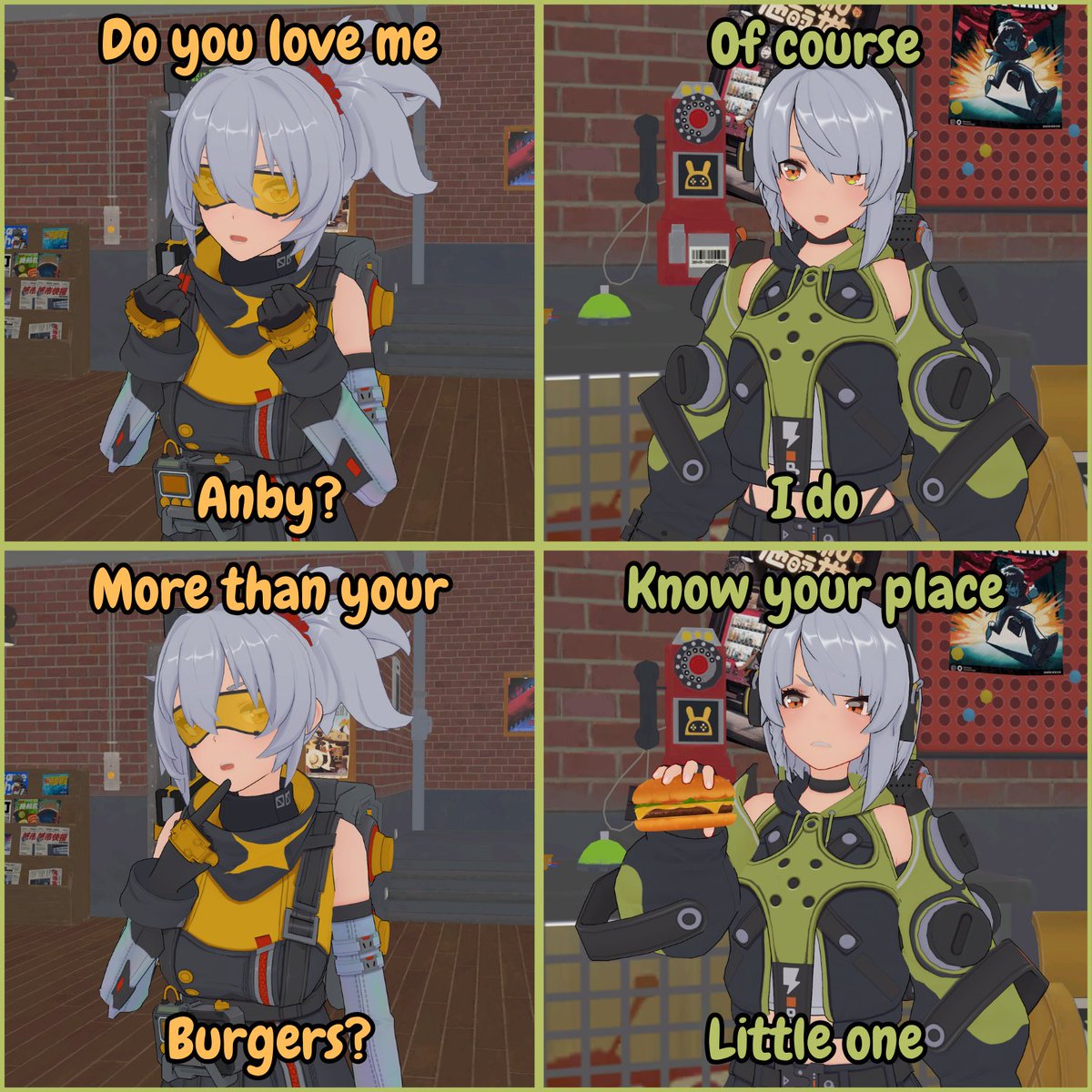 Anby has her priorities straight #ZenlessZoneZero #zzzero